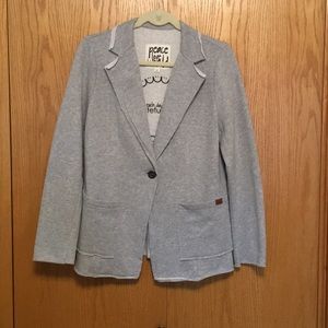 Peace Love World one button blazer.